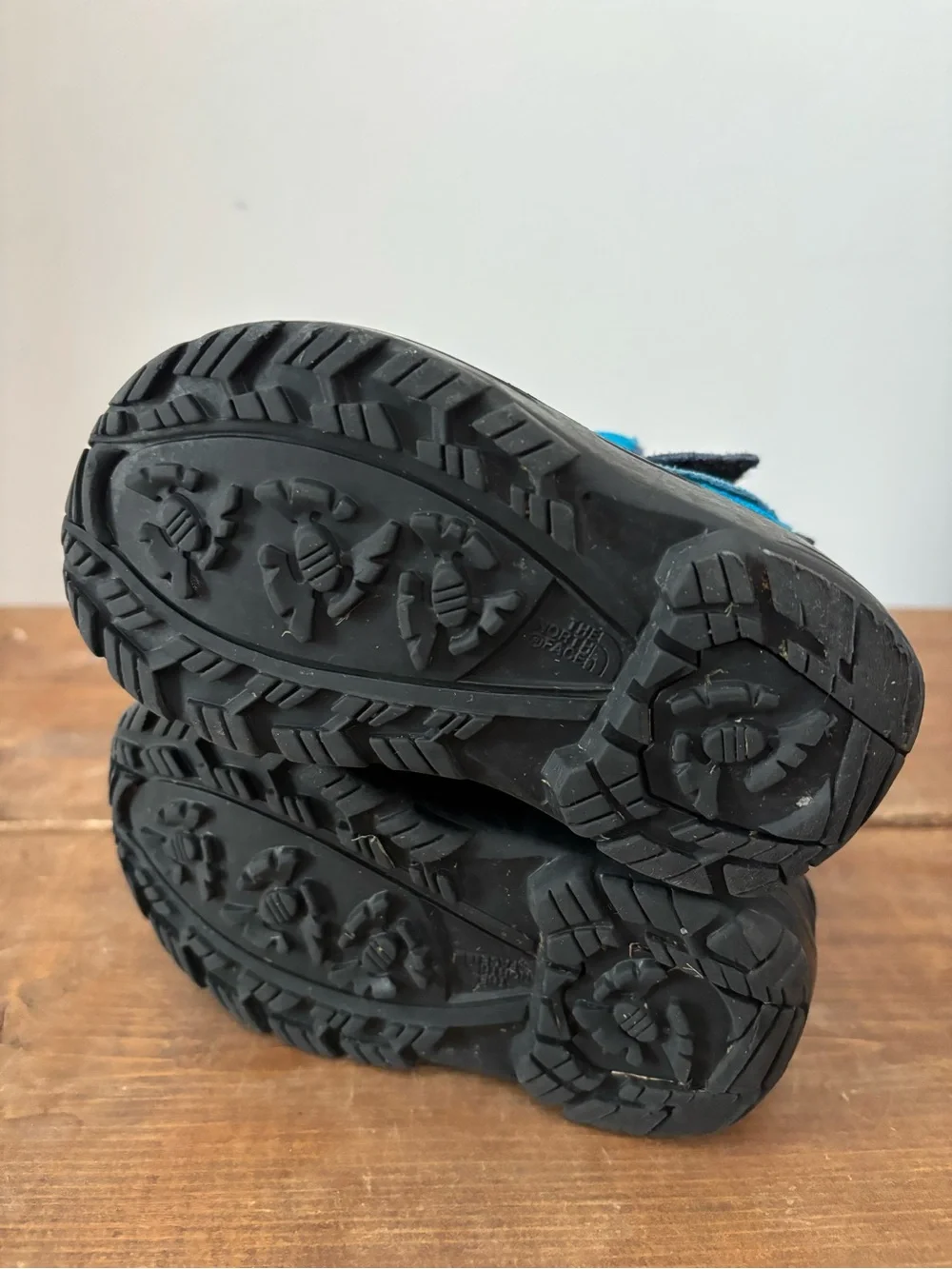Toddler North Face Alpenglow Winter Snow Boots Blue Infant Size 6